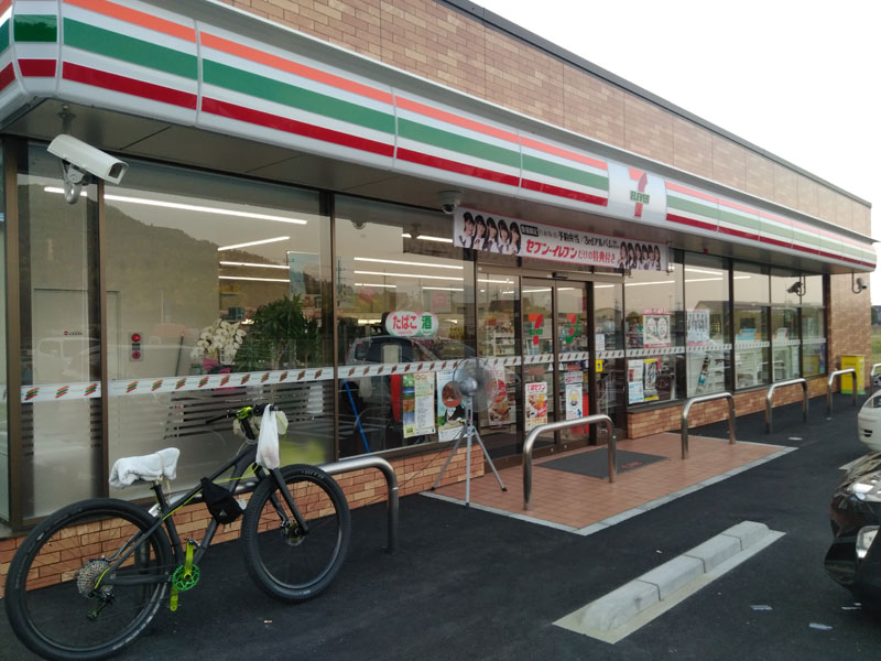 A common 7-Eleven store in Japan